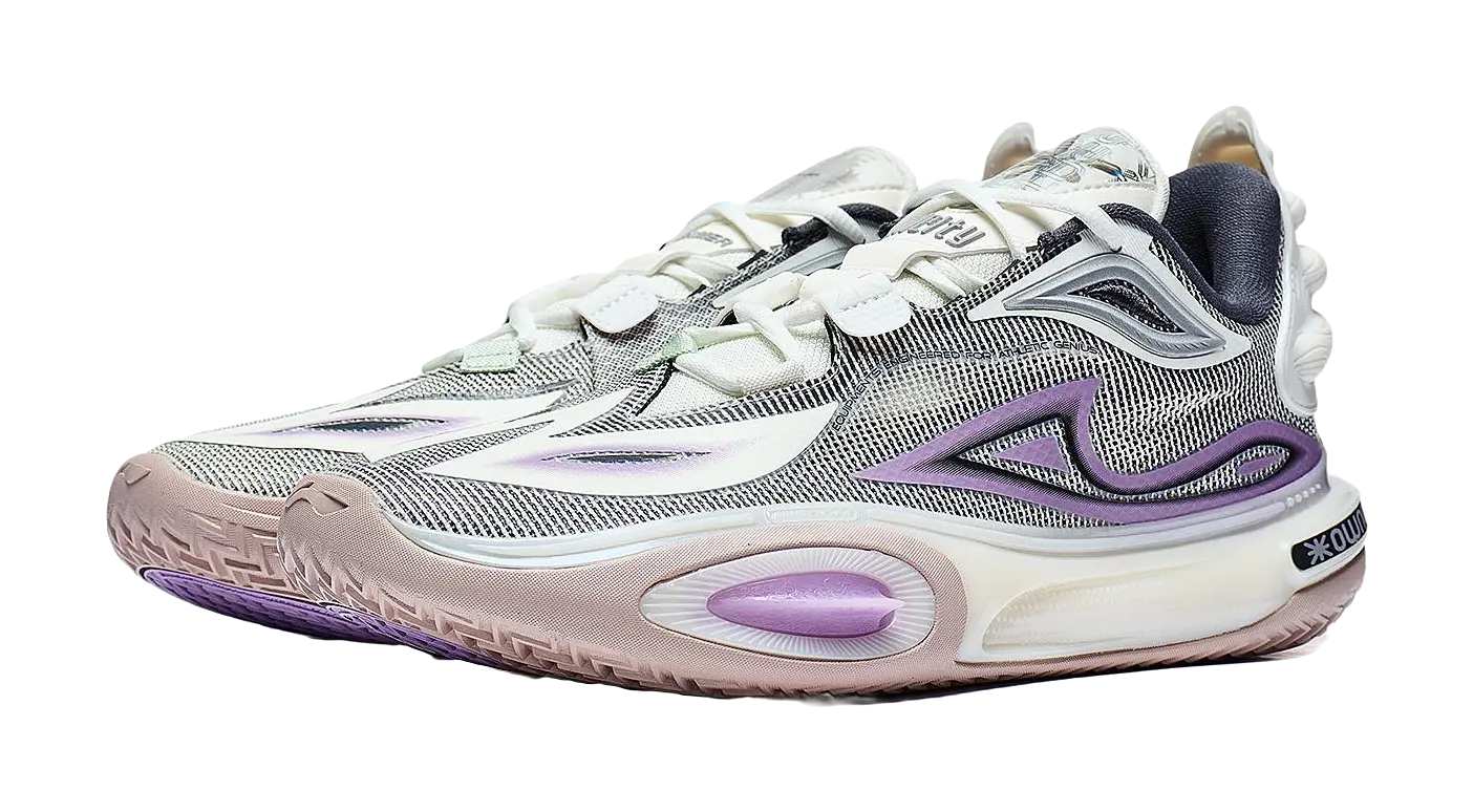 Li-Ning Way of Wade All City 11 V2 "Cold Blood" "Ice Blood" - Basketball Shoes Men's Ivory  vjsneaker.com