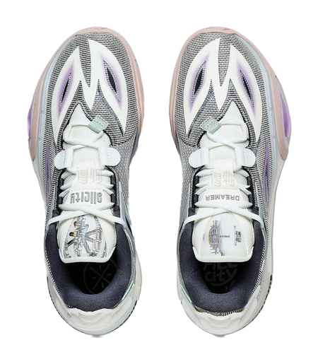 Li-Ning Way of Wade All City 11 V2 "Cold Blood" "Ice Blood" - Basketball Shoes Men's Ivory  vjsneaker.com