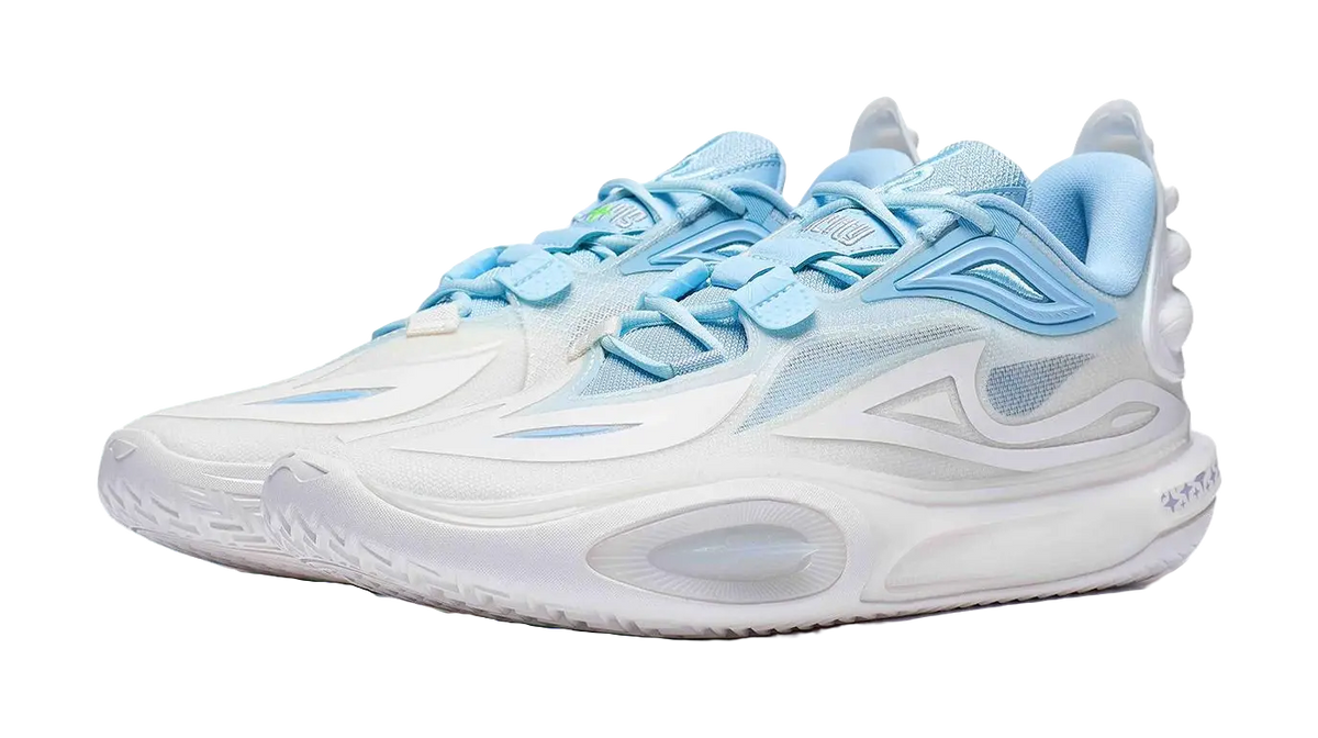 Li-Ning Way of Wade All City 11 V2 "Cold Blood" "Ice Blood" - Basketball Shoes Men's Mist White  vjsneaker.com