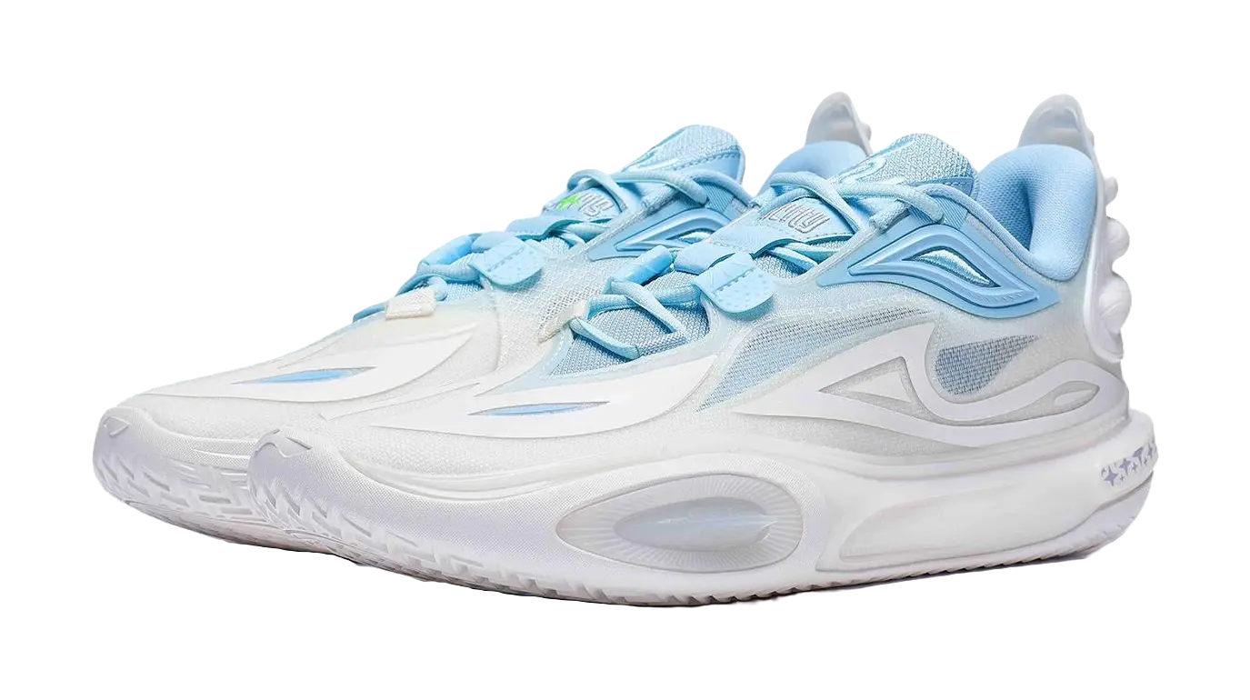 Li-Ning Way of Wade All City 11 V2 "Cold Blood" "Ice Blood" - Basketball Shoes Men's Mist White  vjsneaker.com