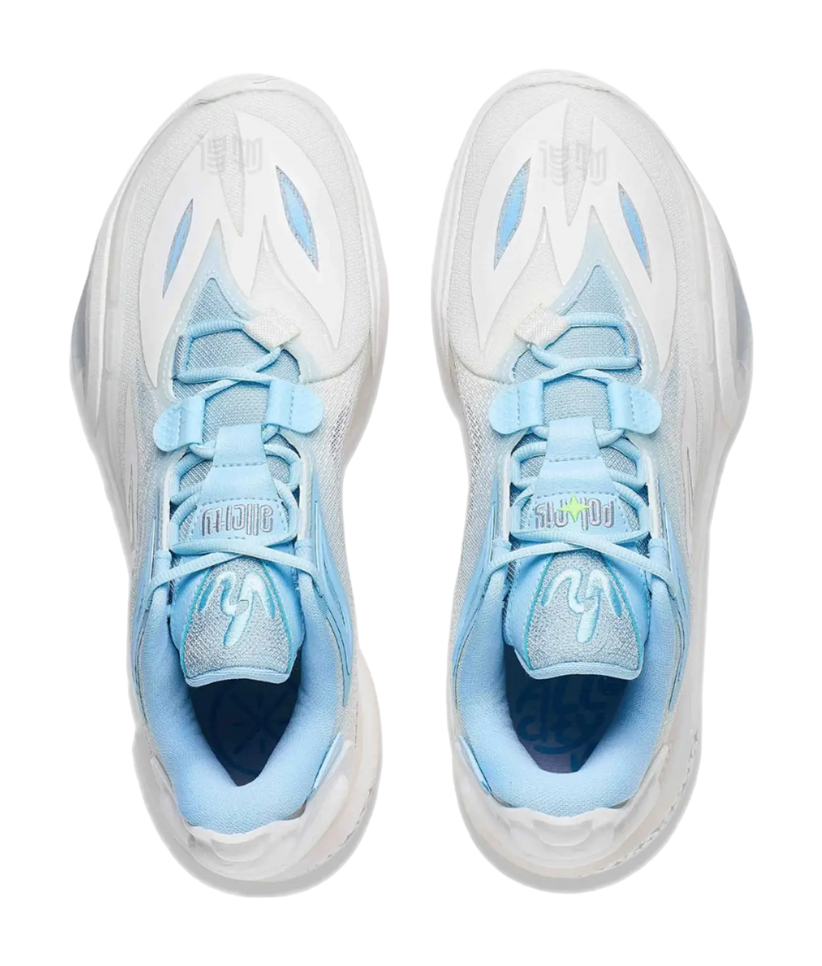 Li-Ning Way of Wade All City 11 V2 "Cold Blood" "Ice Blood" - Basketball Shoes Men's Mist White  vjsneaker.com