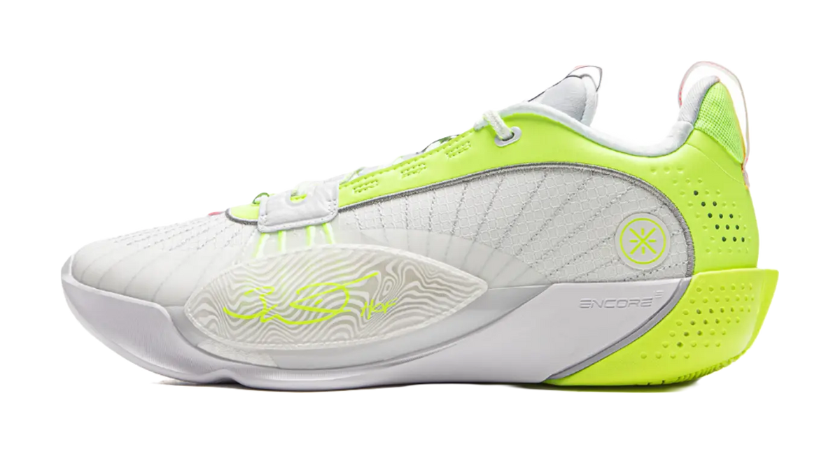 Li-Ning Way of Wade All City 13(AC13)  Encore 'White  Yellow' -Basketball Shoes Mens  vjsneaker.com
