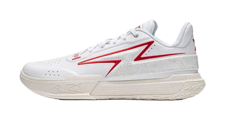 Li-Ning Way of Wade Flash 2 "Fire Red" - Basketball Shoes Men White  vjsneaker.com