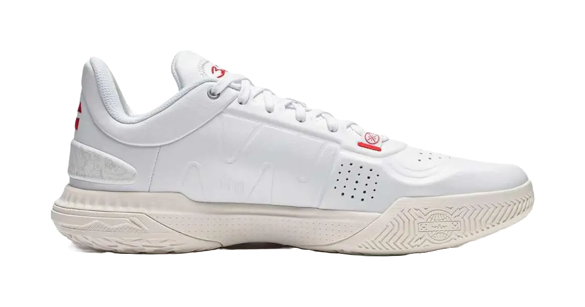 Li-Ning Way of Wade Flash 2 "Fire Red" - Basketball Shoes Men White  vjsneaker.com