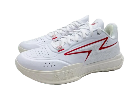 Li-Ning Way of Wade Flash 2 "Fire Red" - Basketball Shoes Men White  vjsneaker.com