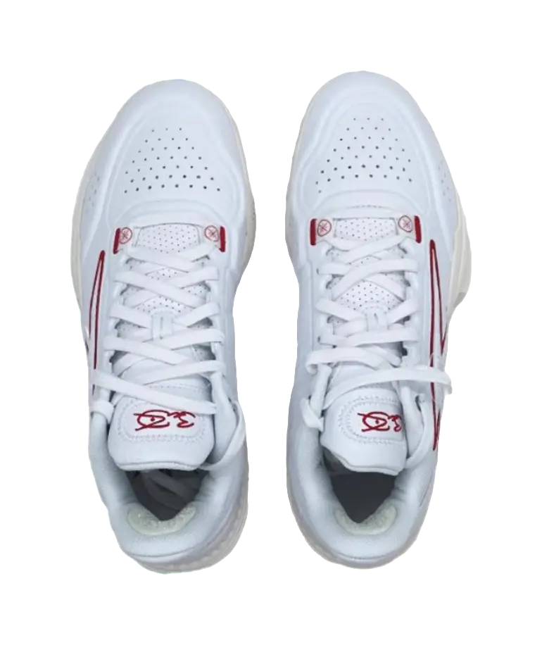 Li-Ning Way of Wade Flash 2 "Fire Red" - Basketball Shoes Men White  vjsneaker.com