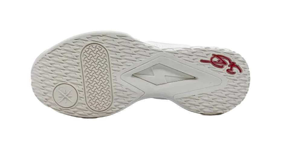 Li-Ning Way of Wade Flash 2 "Fire Red" - Basketball Shoes Men White  vjsneaker.com