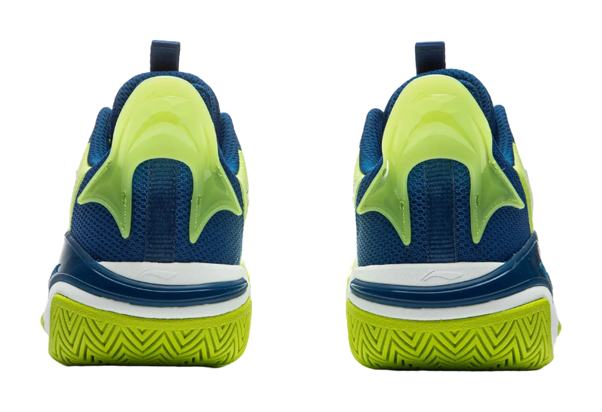 Li Ning YOUNG Fengying 2.0 Low top Childrens Basketball Shoes Green Blue Unisex  vjsneaker.com