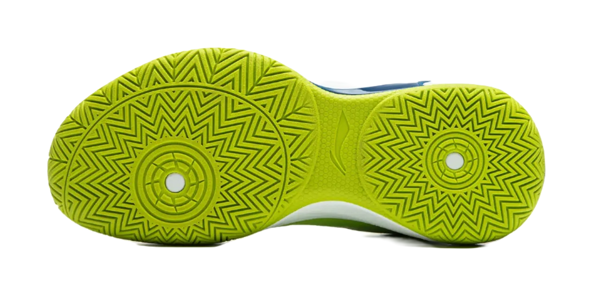 Li Ning YOUNG Fengying 2.0 Low top Childrens Basketball Shoes Green Blue Unisex  vjsneaker.com