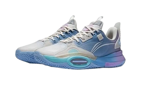 Li Ning YOUNG Low top Childrens Basketball Shoes Blue  vjsneaker.com