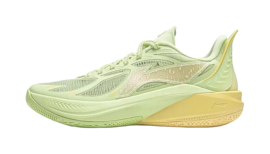 Li Ning YOUNG SONIC 12 Comfortable Cushioning, Wear Resistant Low top Childrens Basketball Shoes Butterfly Pink Green  vjsneaker.com