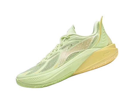 Li Ning YOUNG SONIC 12 Comfortable Cushioning, Wear Resistant Low top Childrens Basketball Shoes Butterfly Pink Green  vjsneaker.com