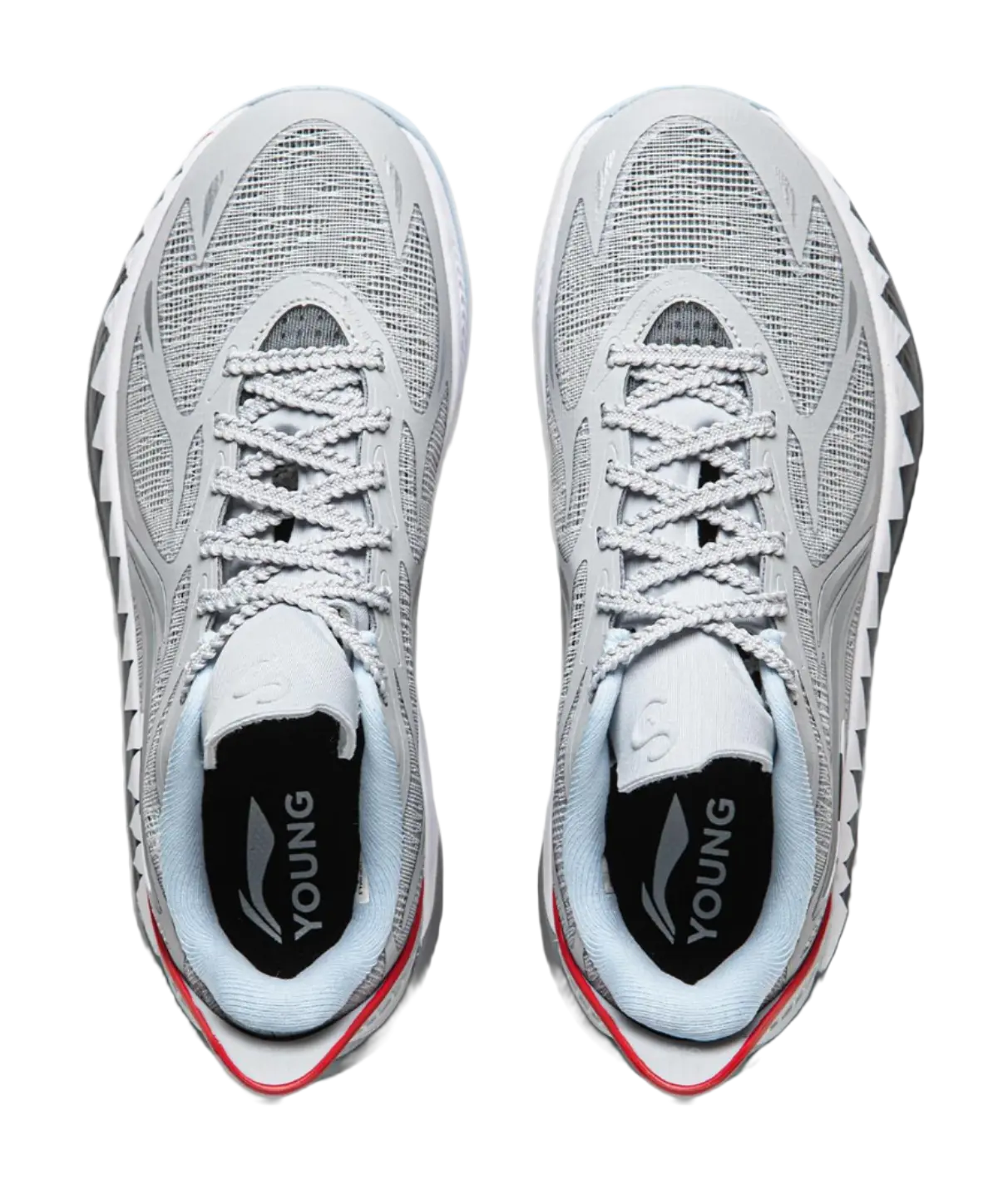 Li Ning YOUNG SONIC 12 LIGHT FOAM ULTRA Fabric Lace Up Slip Resistant, Abrasion Resistant, Breathable Low top  vjsneaker.com