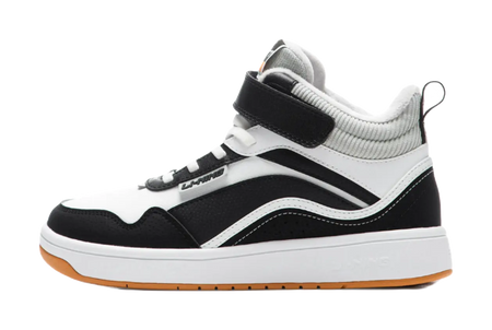 Li Ning YOUNG Sports Life Collection Synthetic Leather Trendy Slip Resistant Cushioning Rebound Thermal High top  vjsneaker.com