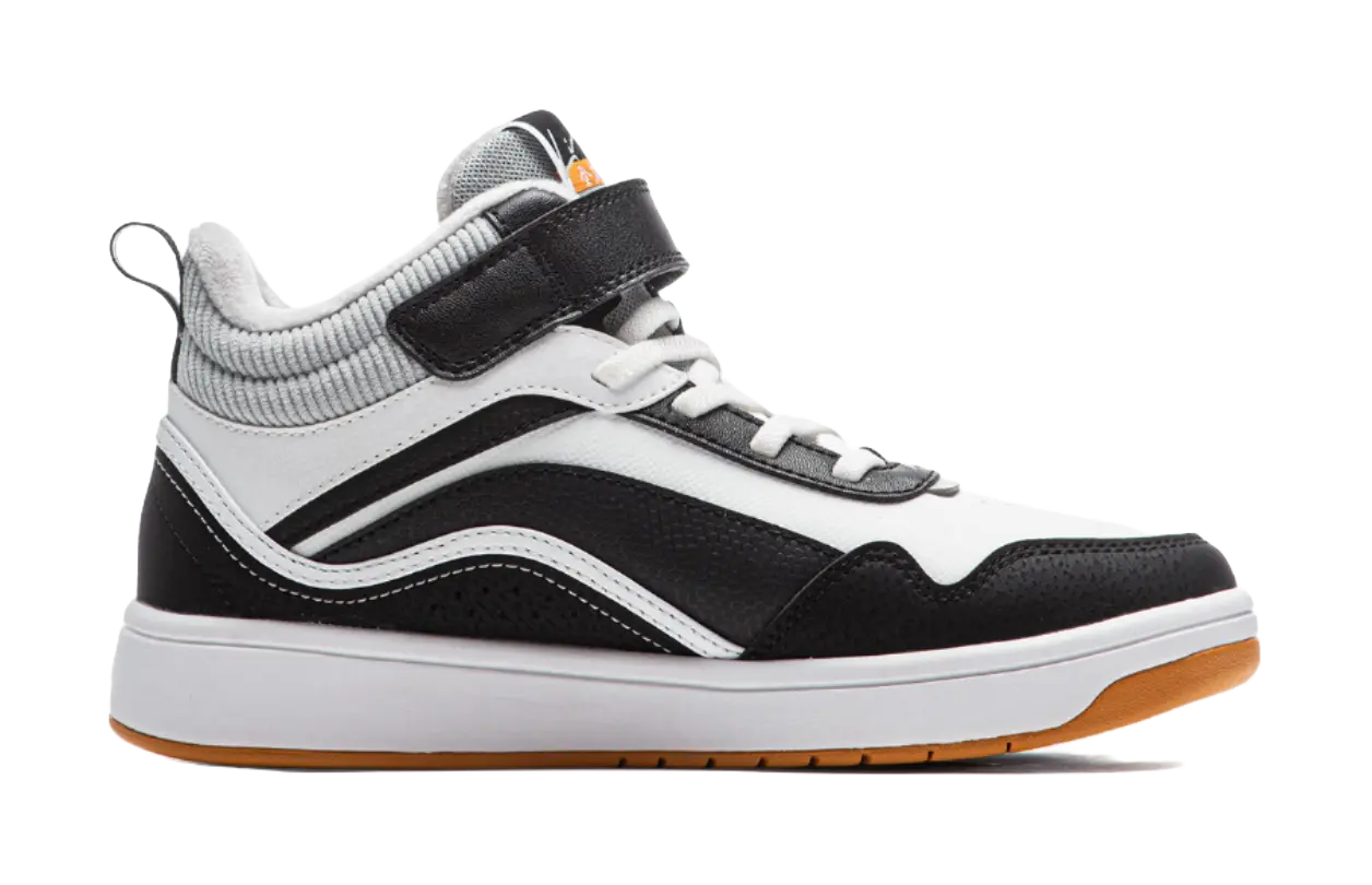 Li Ning YOUNG Sports Life Collection Synthetic Leather Trendy Slip Resistant Cushioning Rebound Thermal High top  vjsneaker.com