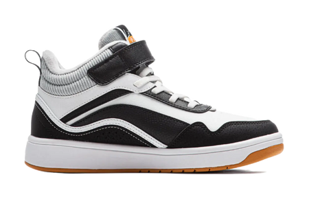 Li Ning YOUNG Sports Life Collection Synthetic Leather Trendy Slip Resistant Cushioning Rebound Thermal High top  vjsneaker.com