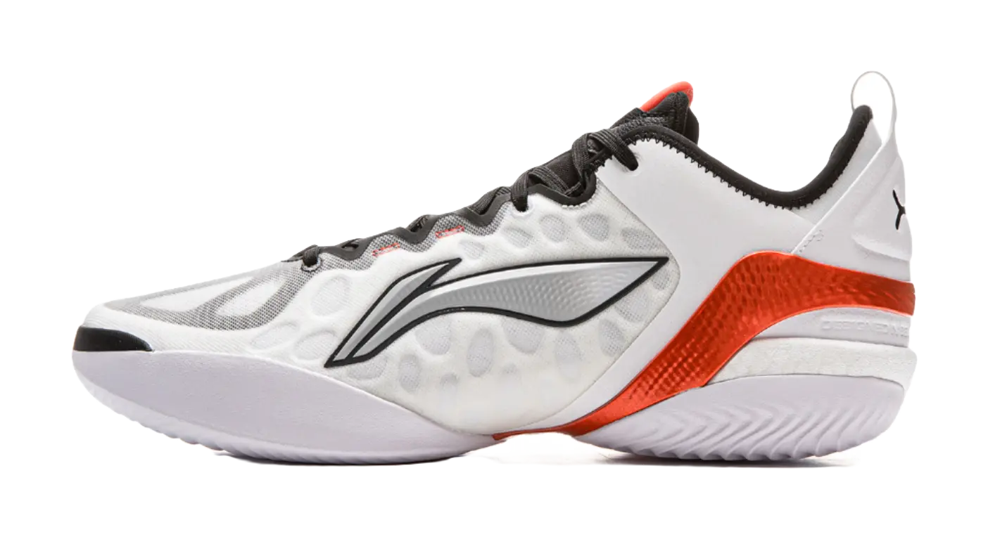 Li Ning Yushuai 19V2 Basketball Shoes Mens Low top White  vjsneaker.com
