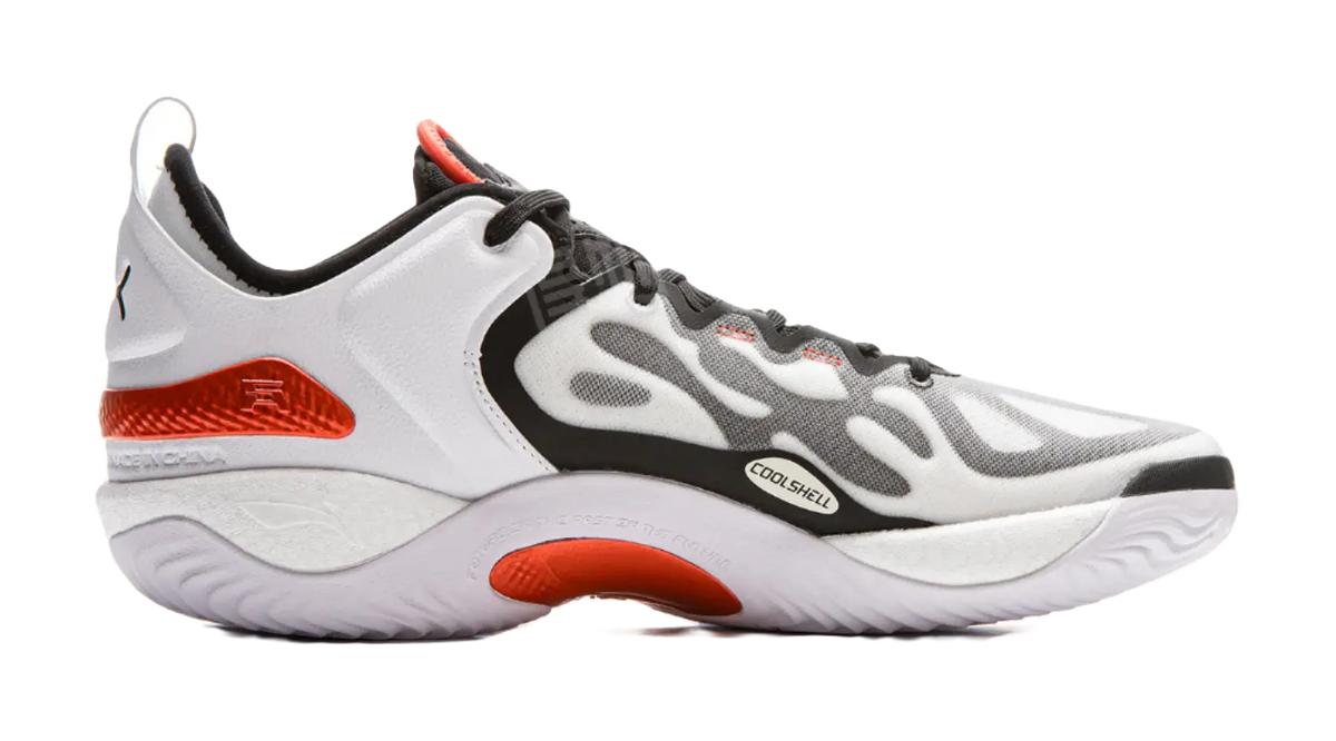 Li Ning Yushuai 19V2 Basketball Shoes Mens Low top White  vjsneaker.com