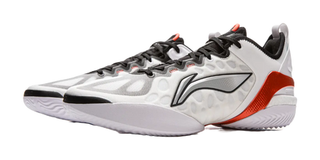 Li Ning Yushuai 19V2 Basketball Shoes Mens Low top White  vjsneaker.com