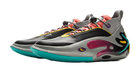 Li-Ning x Staples Way of Wade 11 (WOW11) 'Pigeon Retro Card' Basketball Shoes Mens Black Gray  vjsneaker.com