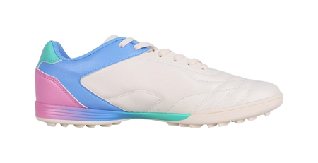 LiNing AG Rubber Short Studs Firm Ground Artificial Ground Indoor Soccer Shoes Men's Ecru 