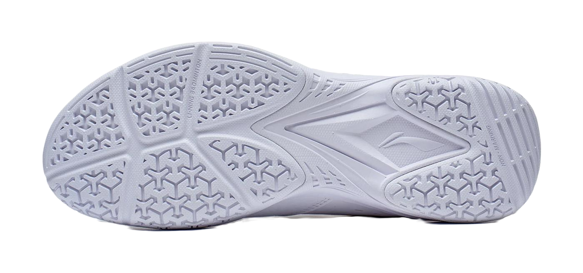 LiNing Ace V Collection Slip Resistant, Abrasion Resistant, Breathable Low top Badminton Shoes Unisex White Blue 