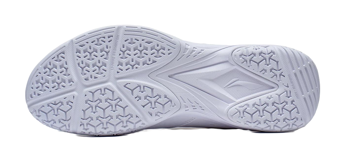 LiNing Ace V Collection Slip Resistant, Abrasion Resistant, Breathable Low top Badminton Shoes Unisex White Blue 