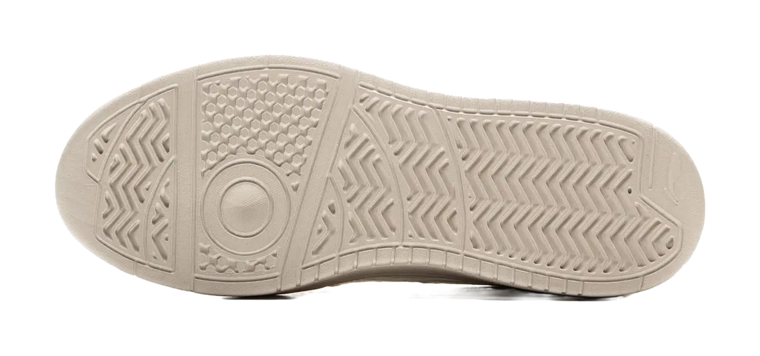 LiNing Acer Truncatum Slip Resistant Cushioning Abrasion Resistant Lightweight Low top Skateboard Shoes Women's Ecru 