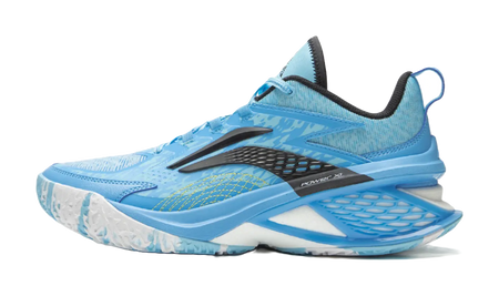 LiNing Air Raid 11 Cushioned Slip-Resistant Lightweight Low-Top Performance Basketball Shoes Mens Blue  vjsneaker.com