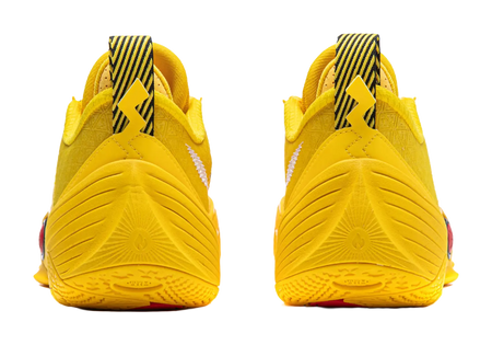 LiNing All City 14 Cushioning Slip Resistant Abrasion Resistant Rebound Low top Basketball Shoes Mens Bee Yellow  vjsneaker.com