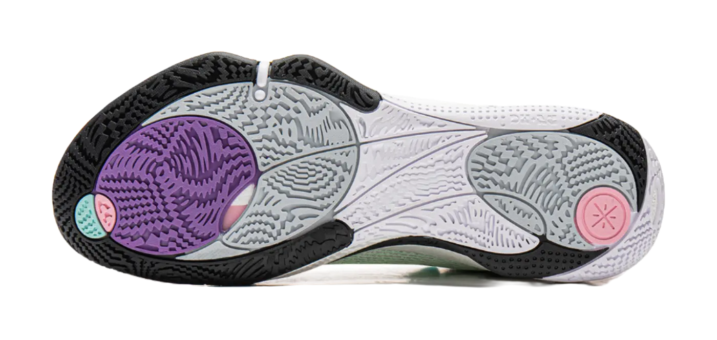 LiNing All City 14 Cushioning Slip Resistant Abrasion Resistant Rebound Low top Basketball Shoes Mens Standard White  vjsneaker.com