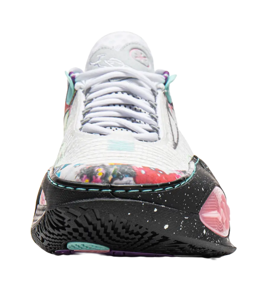 LiNing All City 14 Cushioning Slip Resistant Abrasion Resistant Rebound Low top Basketball Shoes Mens Standard White  vjsneaker.com