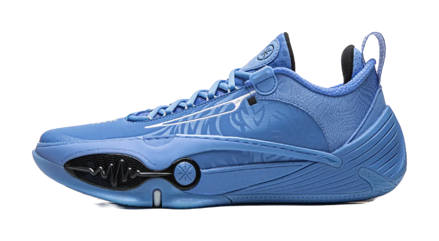 LiNing All City 14 Cushioning Slip Resistant Abrasion Resistant Rebound Low top Basketball Shoes Unisex Bay Blue  vjsneaker.com