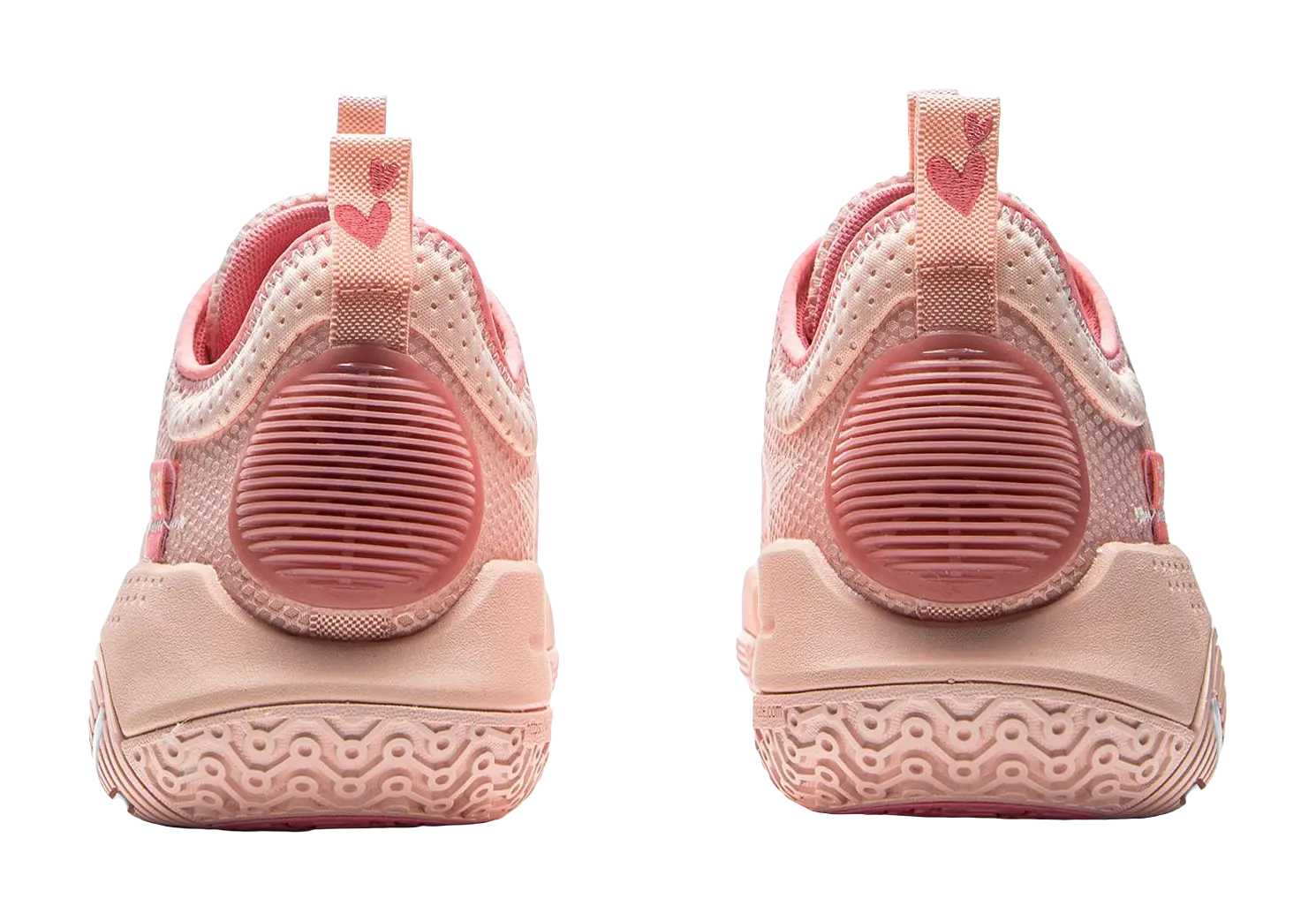 LiNing All City 9 V1.5 Cushioning Anti-Slip And Wear-Resistant Coverage Support Low-Top  Basketball Shoes Salt Pink 