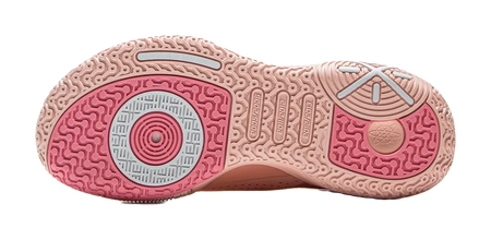 LiNing All City 9 V1.5 Cushioning Anti-Slip And Wear-Resistant Coverage Support Low-Top  Basketball Shoes Salt Pink 
