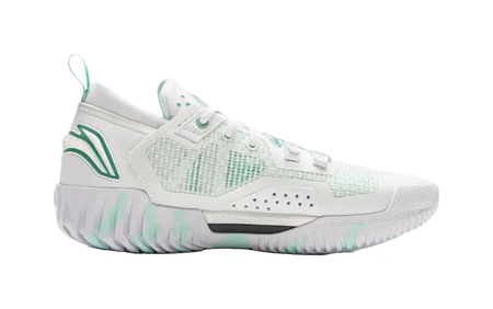 LiNing Anti 5 Low Cushioning, Wear Resistant Low Top Basketball Shoes Mens Standard White 