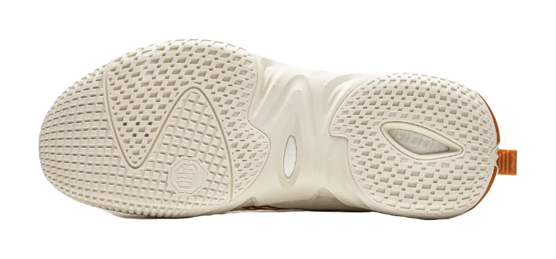 LiNing Anti Wool 4.5 Shock Absorbers Slip Resistant Abrasion Resistant Low top Basketball Shoes Mens Beige 