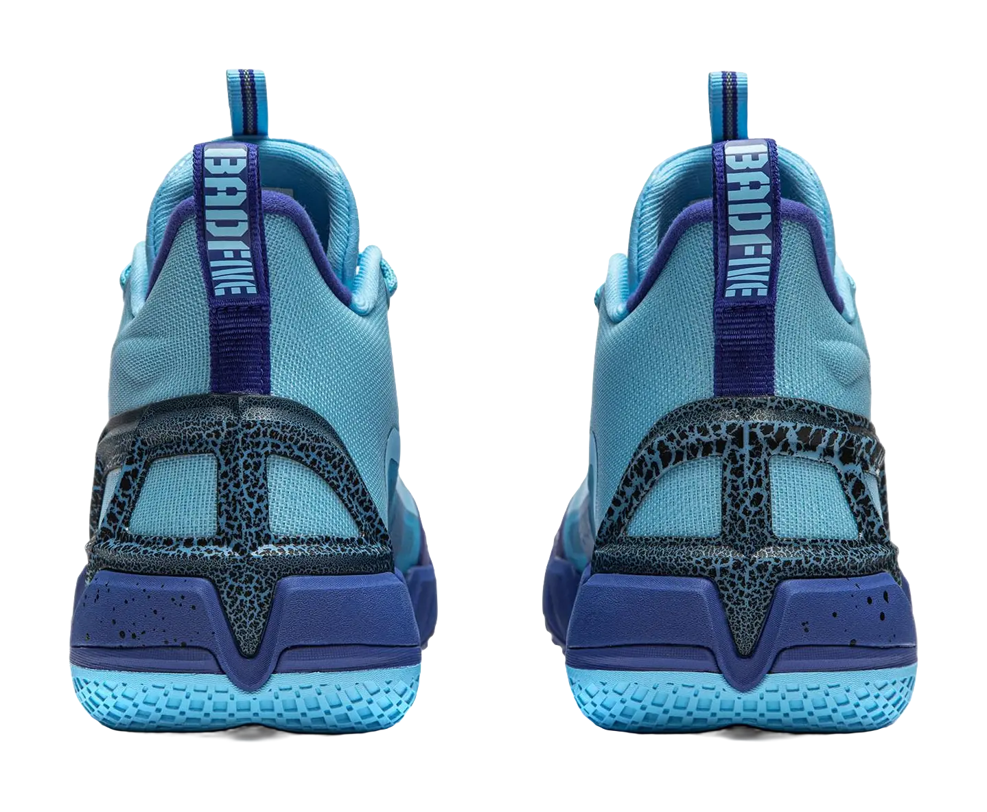 LiNing Anti-five 4 Cushioned Wear-Resistant Breathable Mid-Top Basketball Shoes Mens Blue  vjsneaker.com