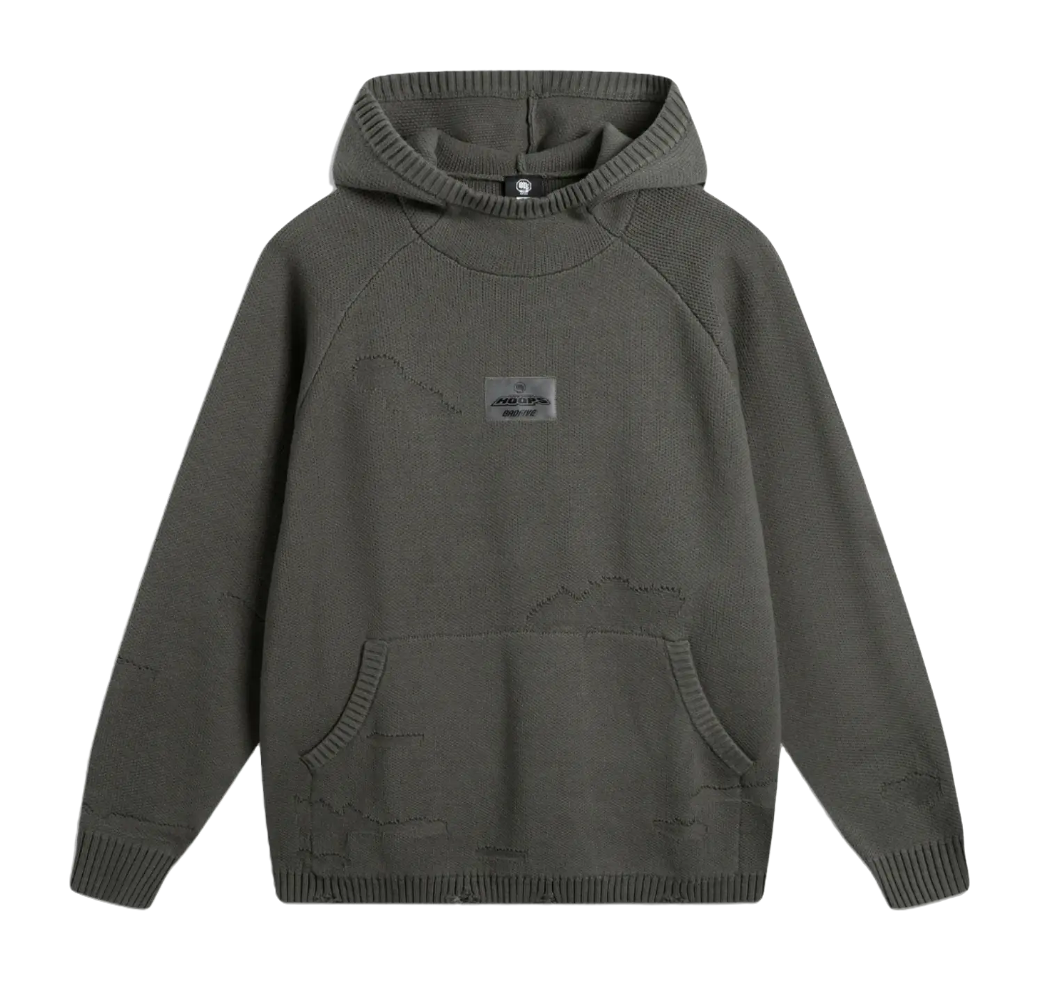 LiNing BadFive Knitwear Mens Obsidian Gray  vjsneaker.com