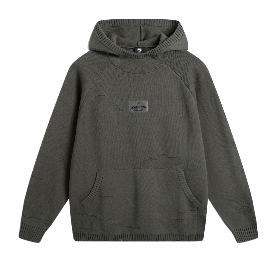 LiNing BadFive Knitwear Mens Obsidian Gray  vjsneaker.com