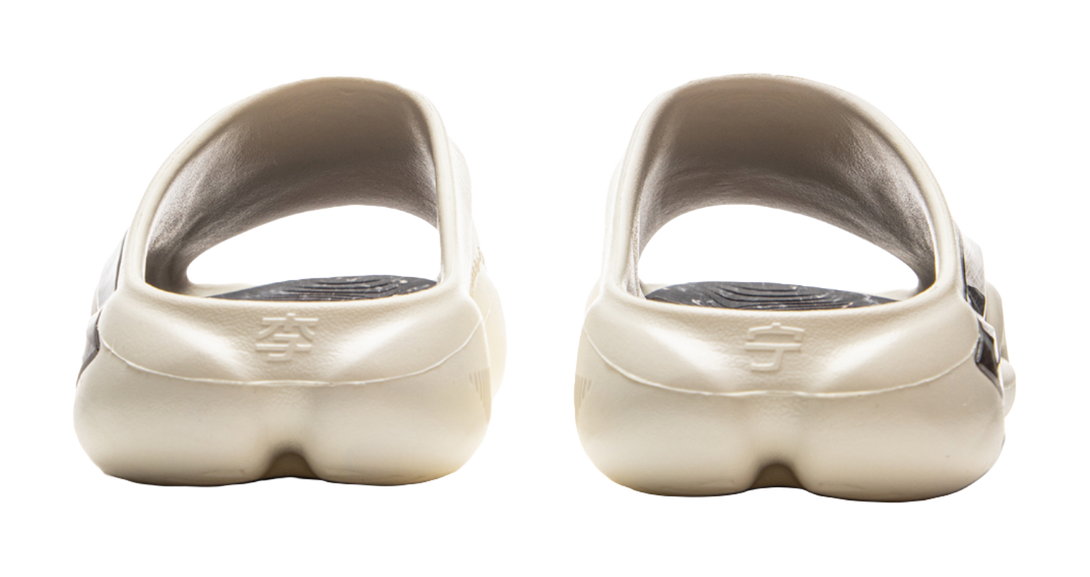 LiNing BadFive SLIDE OG Slip Resistant Abrasion Resistant Slide Slippers Men's Beige 