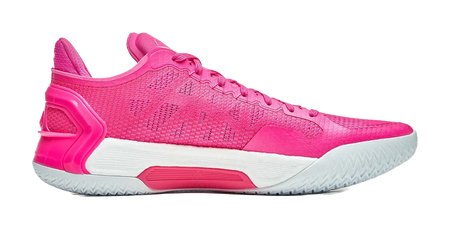 LiNing Blade 4V2 Cushioning Slip Resistant Support Lightweight Rebound Low top Basketball Shoes Mens Pink 