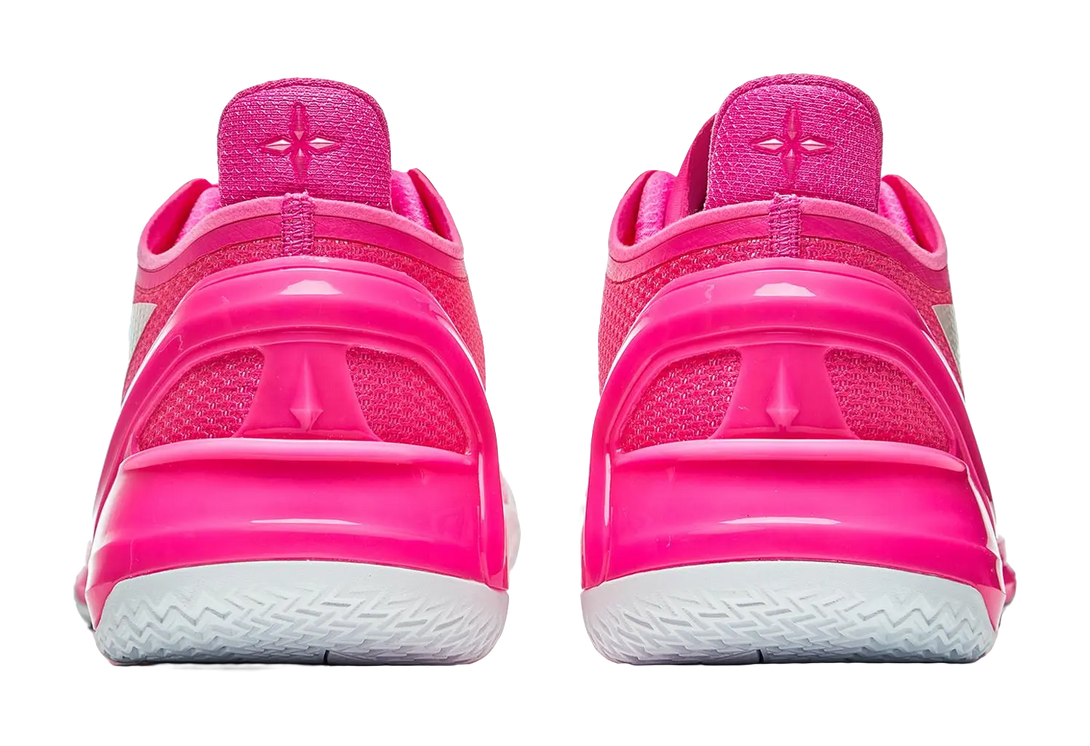 LiNing Blade 4V2 Cushioning Slip Resistant Support Lightweight Rebound Low top Basketball Shoes Mens Pink 