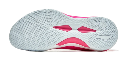 LiNing Blade 4V2 Cushioning Slip Resistant Support Lightweight Rebound Low top Basketball Shoes Mens Pink 