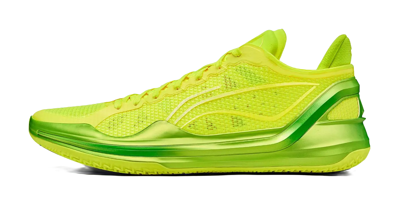 Li-Ning LiRen 4 V2 Low "Mango Yellow" - Basketball Shoes Mens Yellow green
