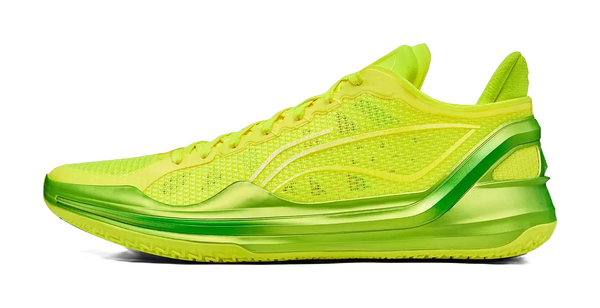 LiNing Blade 4V2 Cushioning Slip Resistant Support Lightweight Rebound Low top Basketball Shoes Mens Yellow 