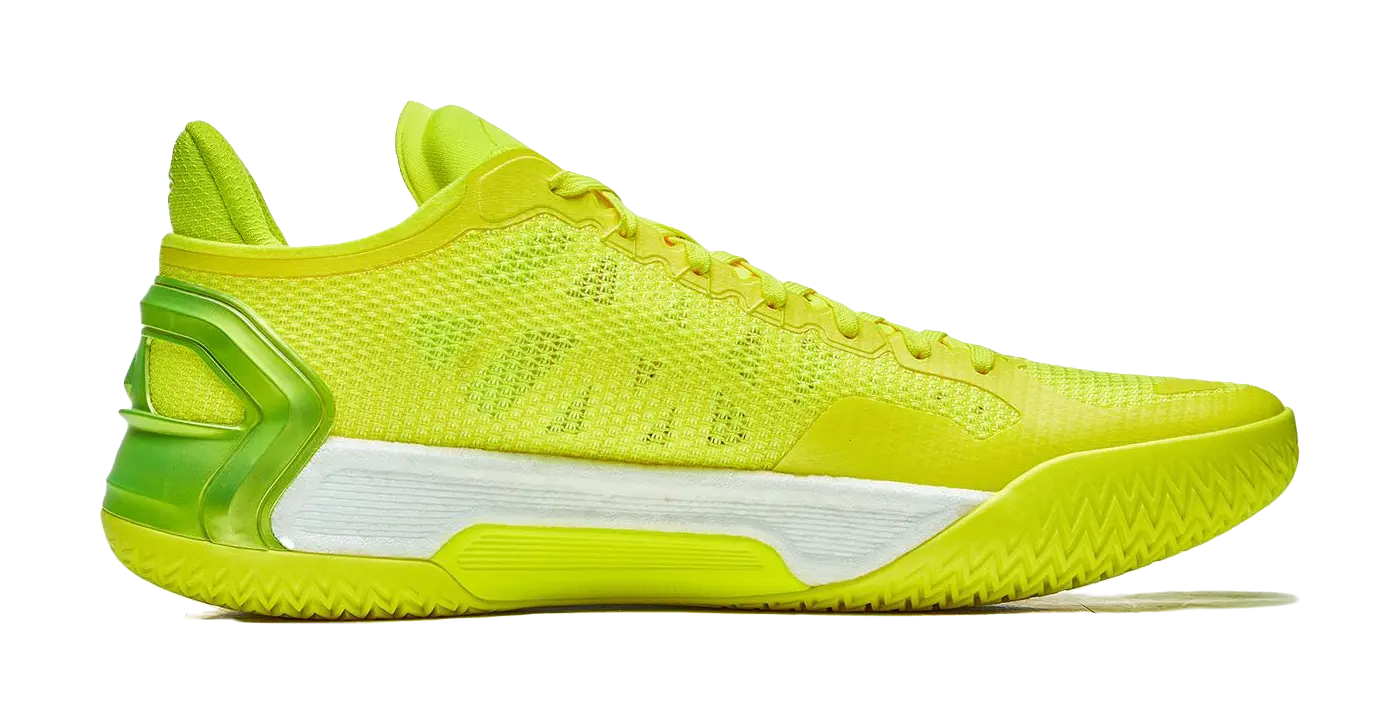 Li-Ning LiRen 4 V2 Low "Mango Yellow" - Basketball Shoes Mens Yellow