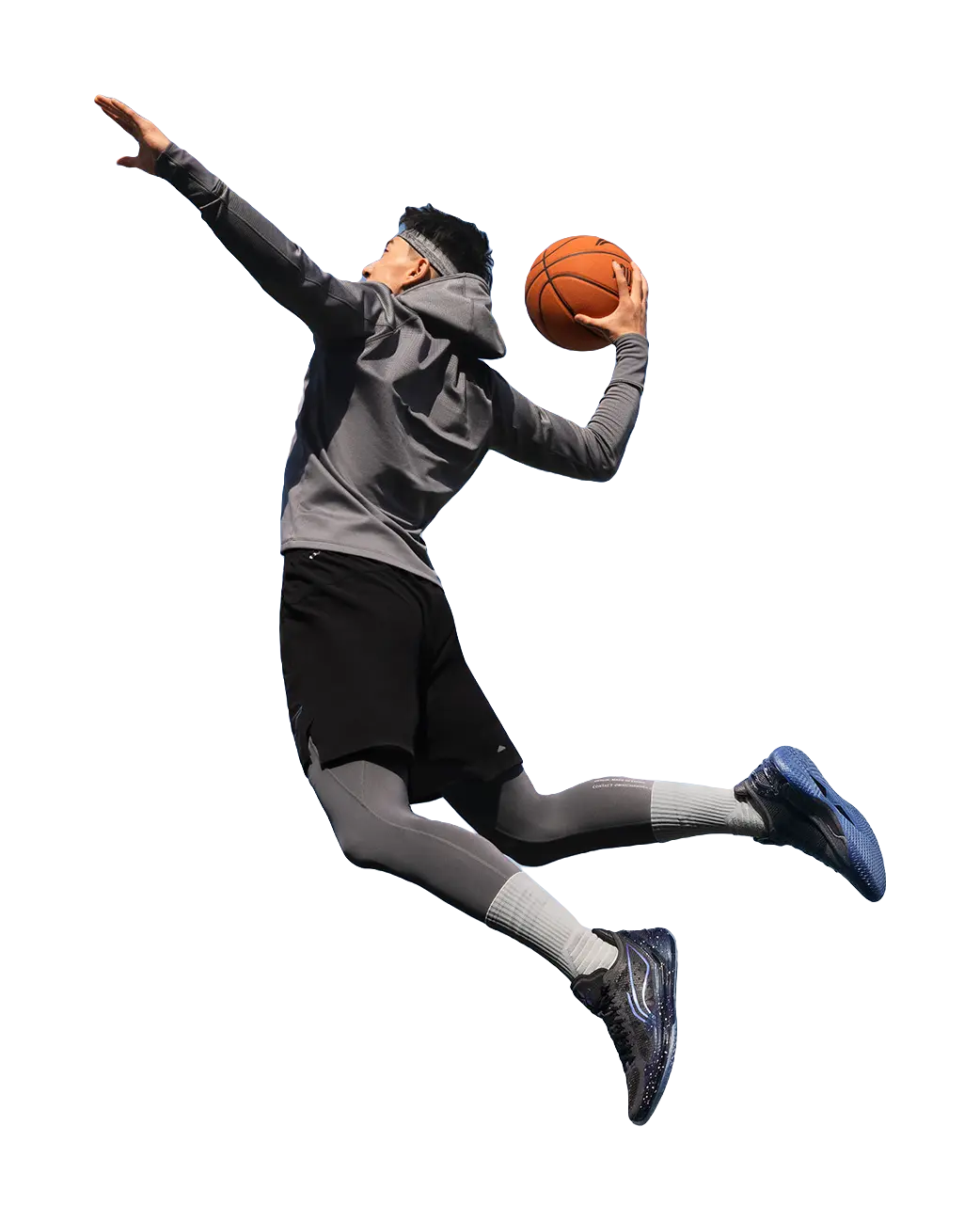 LiNing Blade 4V2 - Obsidian Basketball Shoes Mens Black 