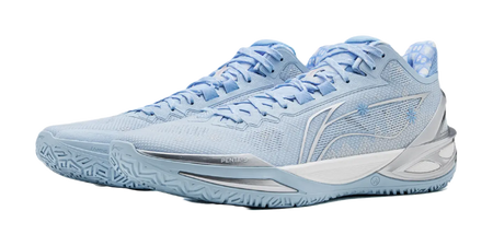 LiNing Blade 6 Frost Basketball Shoes Unisex Low top Glacier Blue 