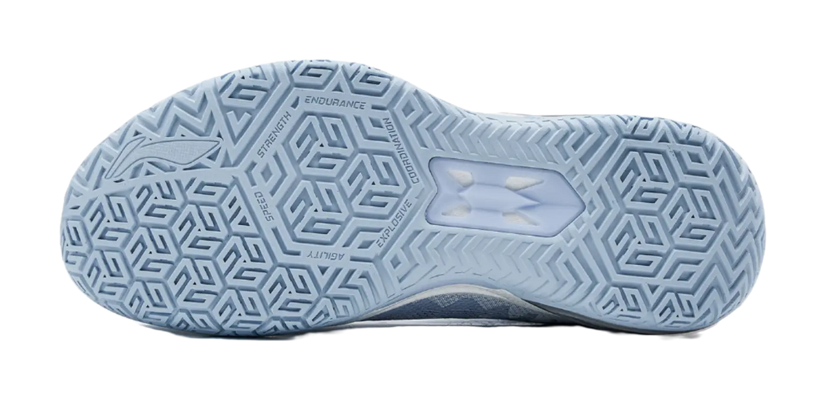 LiNing Blade 6 Frost Basketball Shoes Unisex Low top Glacier Blue 